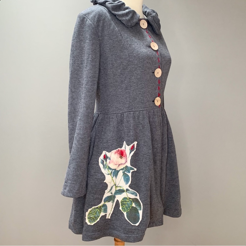 Anthropologie NICK & MO floral vintage feel jacket, S. - Picture 9 of 13